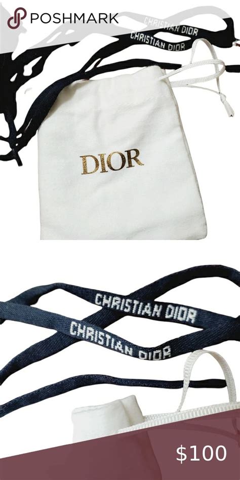 dior sneaker laces